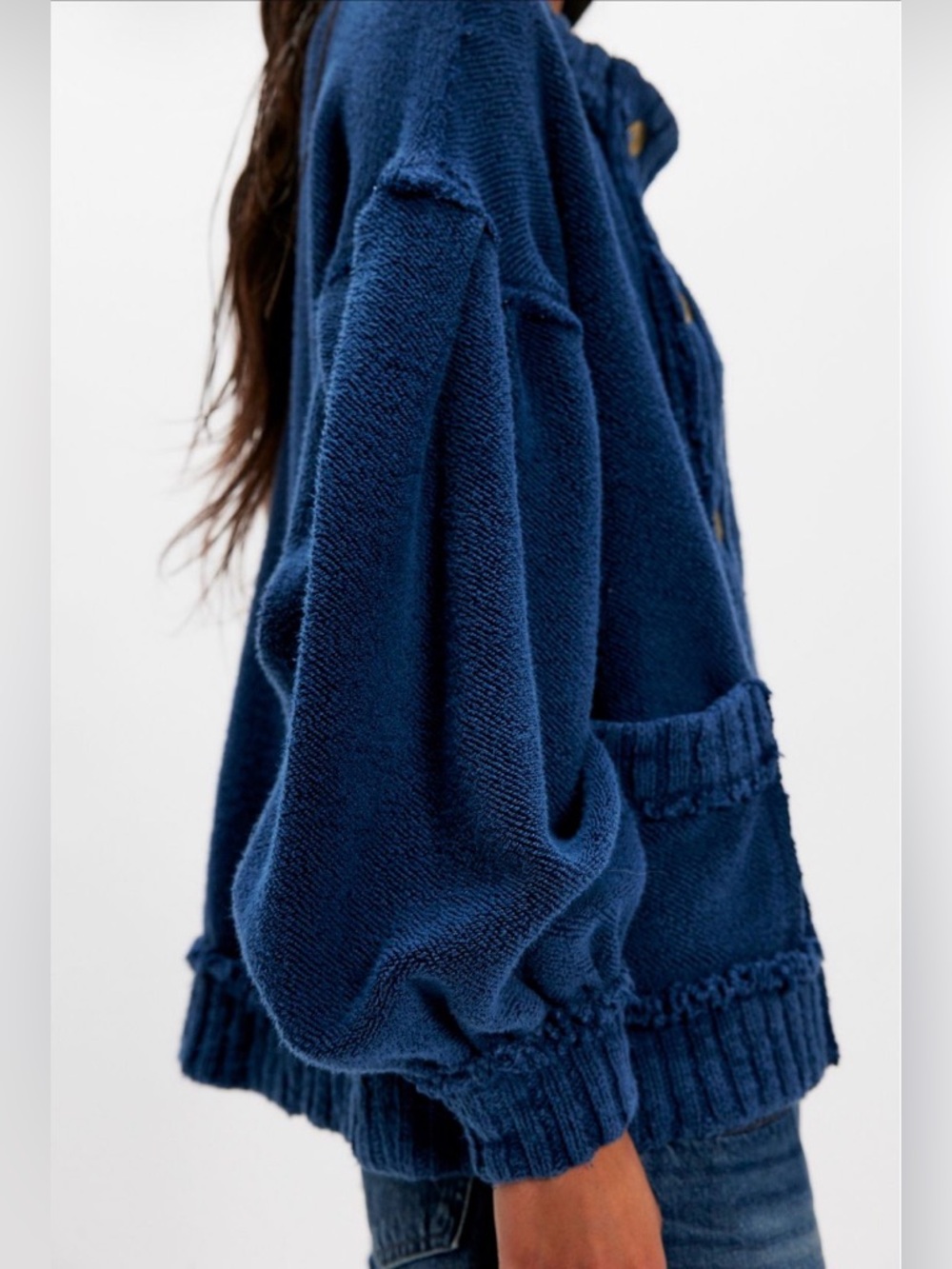 We The Free Cute in the Cardi Slouchy Cardigan - Picture 3 of 10